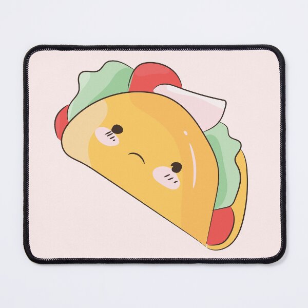 Item preview, Sad kawaii taco Mexican designed and sold by TamGustam.