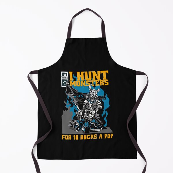 Item preview, I Hunt Monsters For 10 Bucks A Pop designed and sold by MnEmzStudio.
