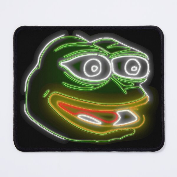 Item preview, Neon pepe the frog meme designed and sold by Ratch2929.