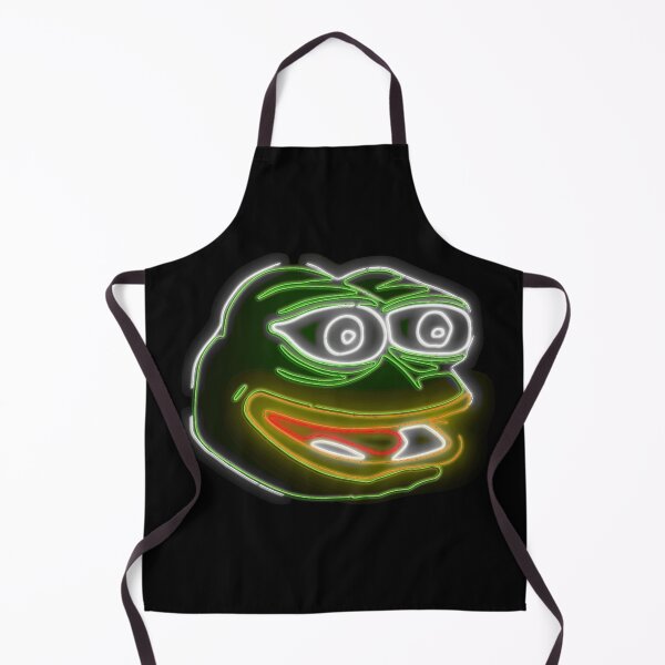 Item preview, Neon pepe the frog meme designed and sold by Ratch2929.