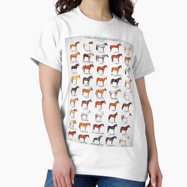 Aperçu de l'œuvre Races de chevaux du monde créée et vendue par Evelynsouza.