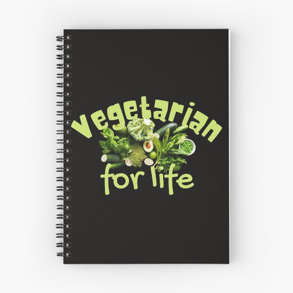 Item preview, Vegetarian For Life Green Statement Design designed and sold by EarthArtDesigns.