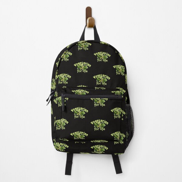 Item preview, Vegetarian For Life Green Statement Design designed and sold by EarthArtDesigns.