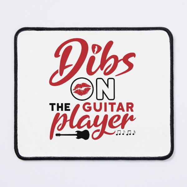 Item preview, Dibs on the Guitar Player Guitarist Wife Girlfriend designed and sold by jaygo.