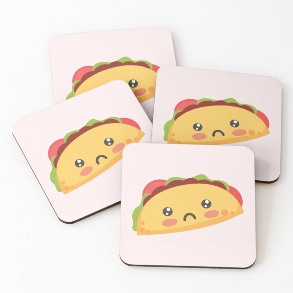Item preview, Kawaii sad taco designed and sold by TamGustam.