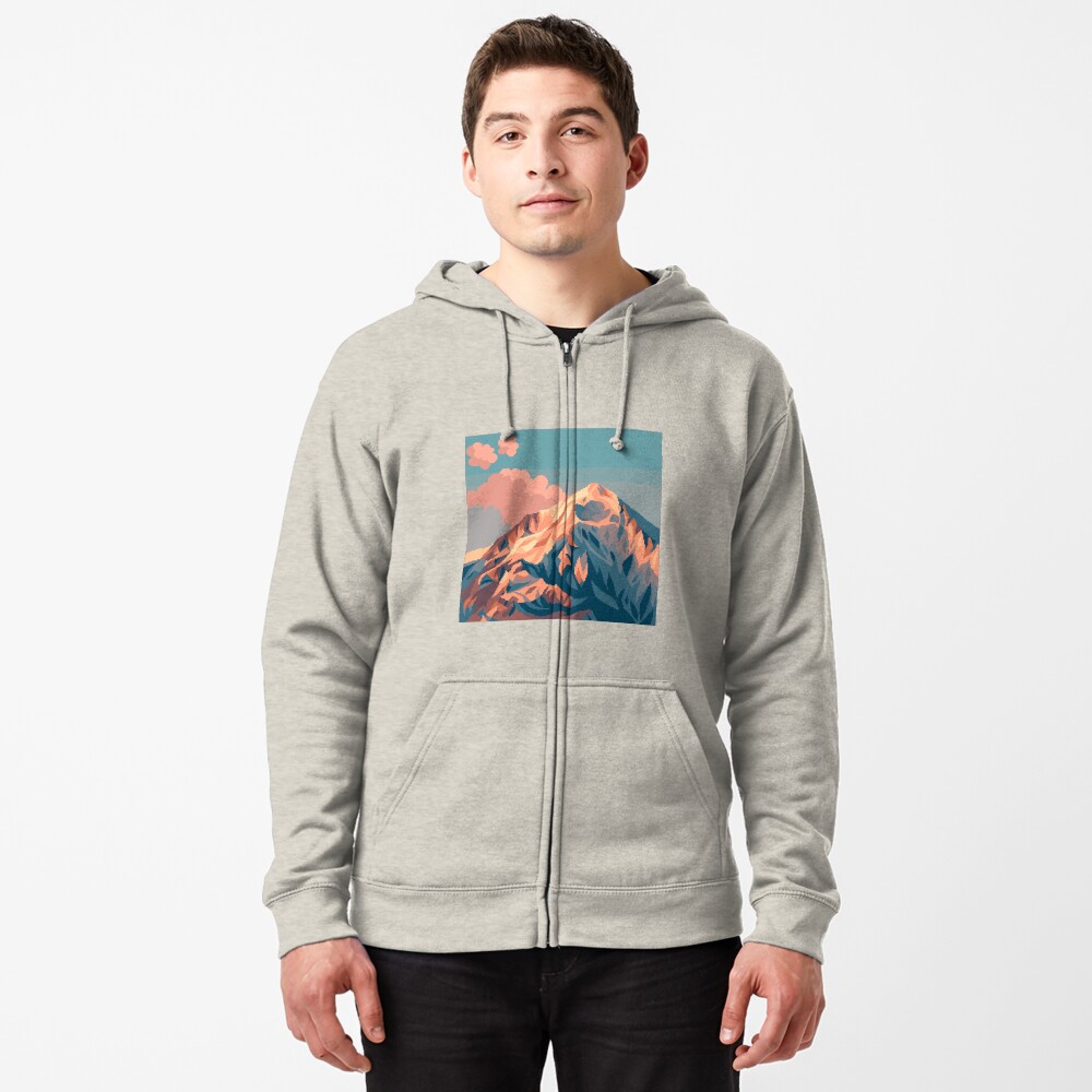 Item preview, Zipped Hoodie designed and sold by moobloom.