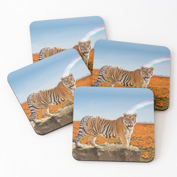 Item preview, Rainbow Tiger designed and sold by AshofthePhoenix.