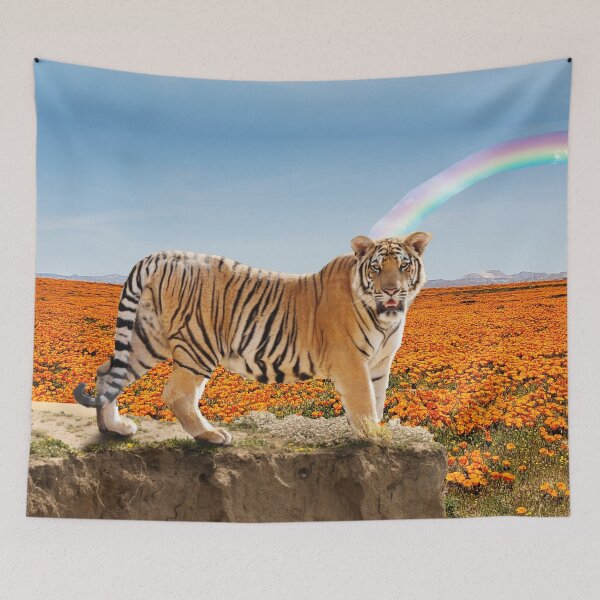 Item preview, Rainbow Tiger designed and sold by AshofthePhoenix.