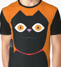 Vector Cat Graphic T-Shirt