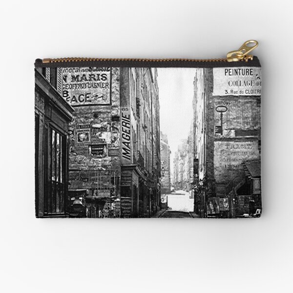 Rue Saint-Jacques circa 1864-1867 Zipper Pouch