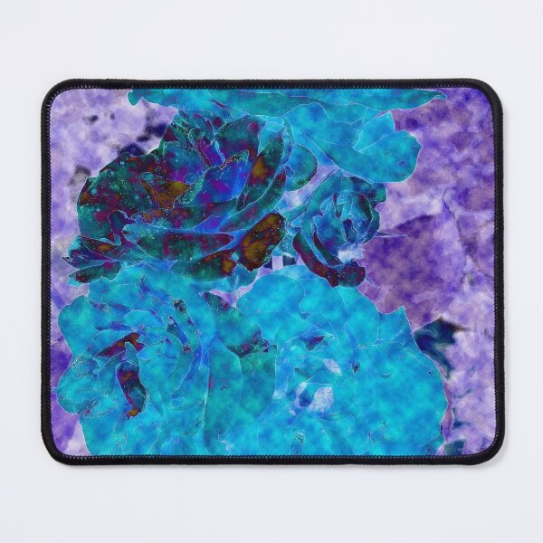 Item preview, Roses blue purple designed and sold by Moonyflower.
