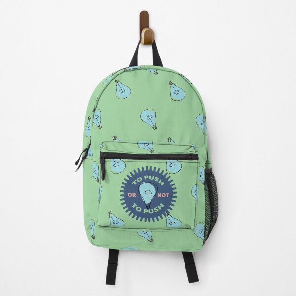 Item preview, To Push OR Not To Push - Programmers and DevOps daily routine blue designed and sold by IrinchiDE.