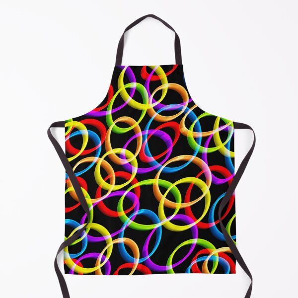 Item preview, Rubber Bands,Rainbow/Black designed and sold by Owen1976.