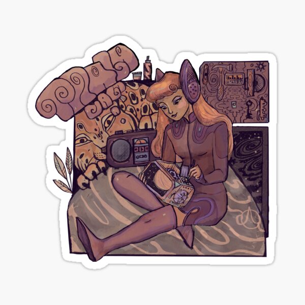 Venus box Sticker