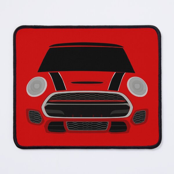 Red italian Job Mouse Pad
