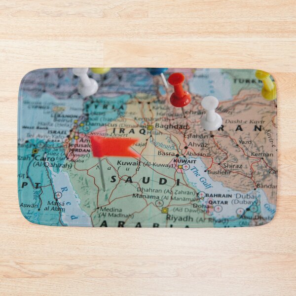 Item preview, Red Yellow And Green Map designed and sold by oemeo.