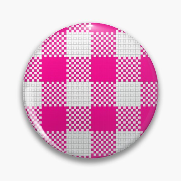 Item preview, cottagecore hot pink gingham designed and sold by Gossip Rag.