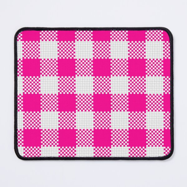 Item preview, cottagecore hot pink gingham designed and sold by Gossip Rag.