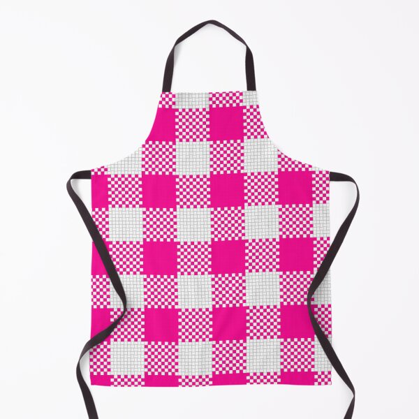 Item preview, cottagecore hot pink gingham designed and sold by Gossip Rag.