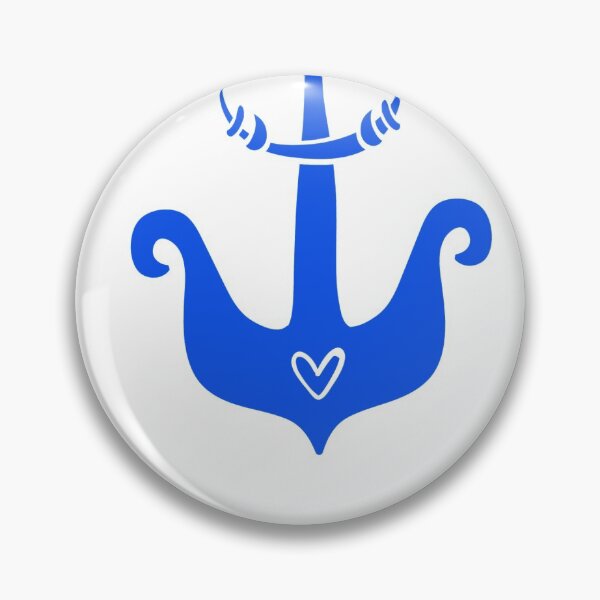 Item preview, Blue Nautical Anchor and Rope designed and sold by nanengen2.