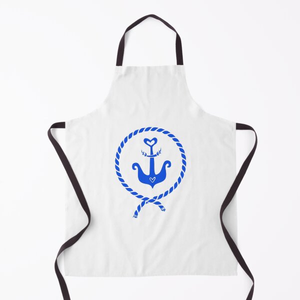Item preview, Blue Nautical Anchor and Rope designed and sold by nanengen2.