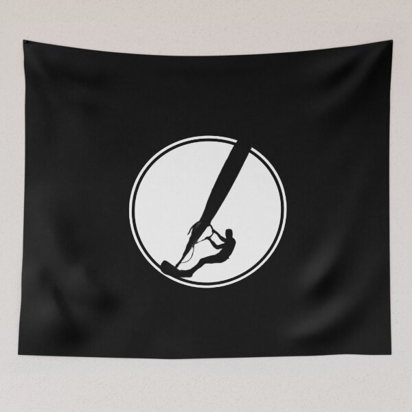 Item preview, Windsurf Circle Silhouette designed and sold by clairesartworks.