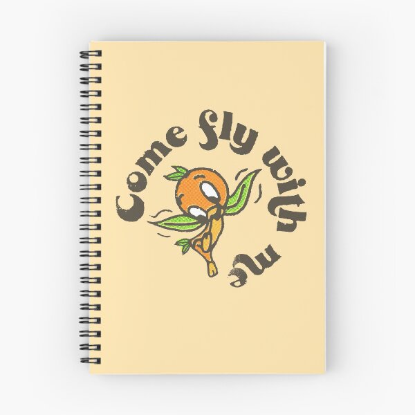Item preview, Retro Orange Bird - come fly with me! designed and sold by Cammi Friederichs.