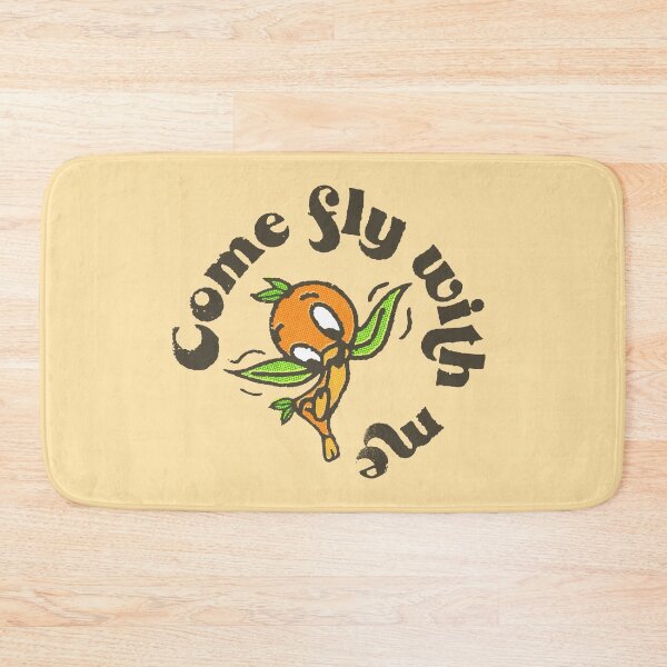 Item preview, Retro Orange Bird - come fly with me! designed and sold by Cammi Friederichs.