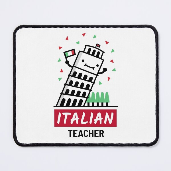 Item preview, Cute Italian teacher Funny gift for italian teacher with tower of Pisa designed and sold by TamGustam.
