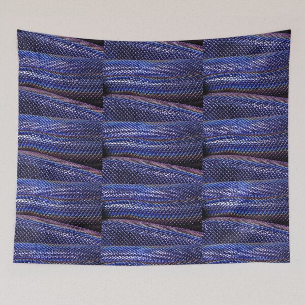 Item preview, Blue Neon Snake Skin  designed and sold by newburyboutique.