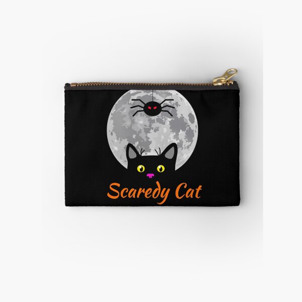 Item preview, Halloween Scaredy Cat Moon designed and sold by Six Deers.