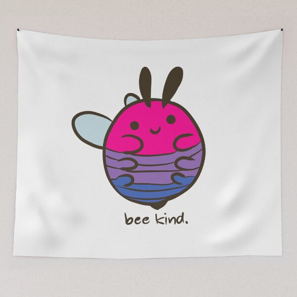 Item preview, Bisexual cute bee pride flag designed and sold by jadefujiwara.