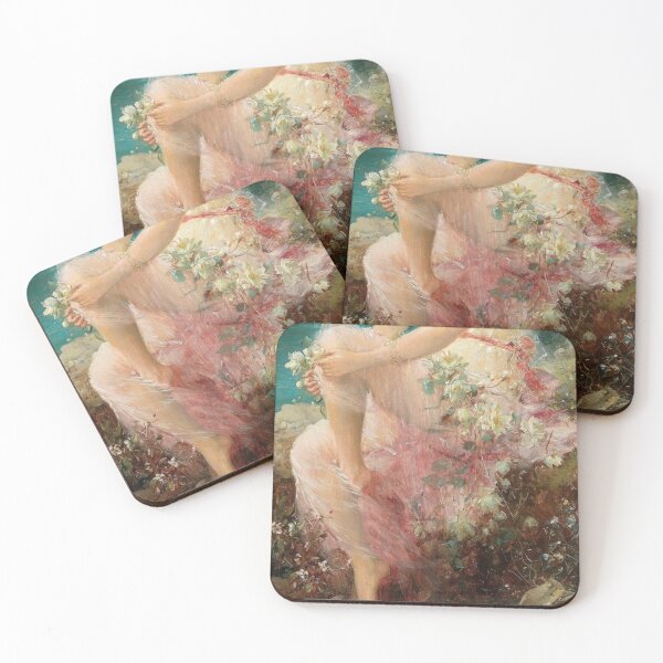 Item preview, Water Lilies by H. Zatzka designed and sold by Bellathewilde.