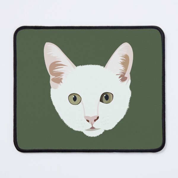 Item preview, Russian White Cat designed and sold by KCPetPortraits.