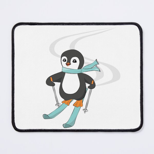 Item preview, Skiing Penguin designed and sold by TheInkElephant.