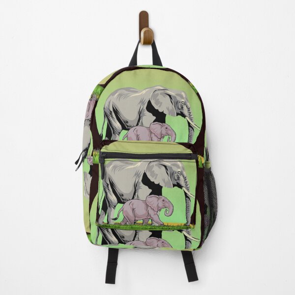 Item preview, lucky elephant indian inspired hipster elephant pattern art mother and child designed and sold by WeGotThat.