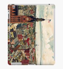 Vintage Pictorial Map of Milwaukee WI (1898) iPad Case/Skin