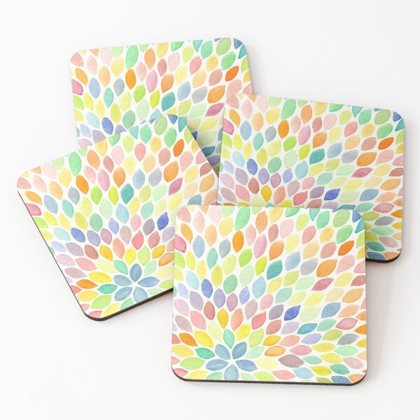 Item preview, Vibrant Rainbow Petal Splash designed and sold by Artemischo.