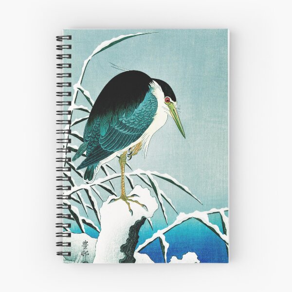 Item preview, Heron in Snow designed and sold by ChelleCreate.