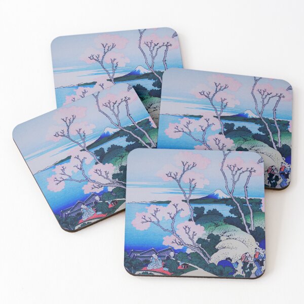 Item preview, Hokusai Vintage Wallpaper (Digitally Enhanced) designed and sold by debjaynedesign.