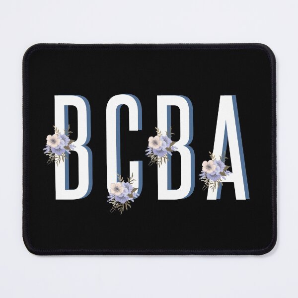 Item preview, BCBA Floral Behavior Analyst  designed and sold by Violet Treasures.