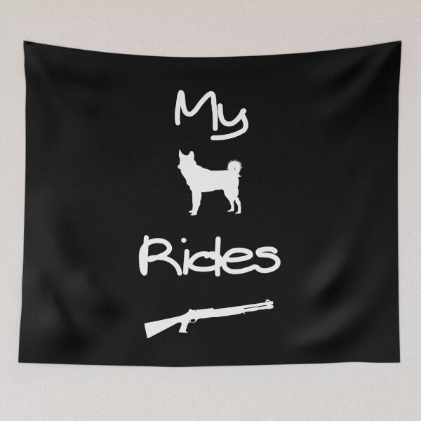 Item preview, My Husky Rides Shotgun designed and sold by QLityProducts.