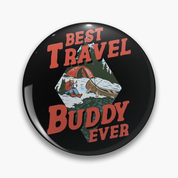 Item preview, Best Travel Buddy ever - Outdoor Camping designed and sold by 99vectors.