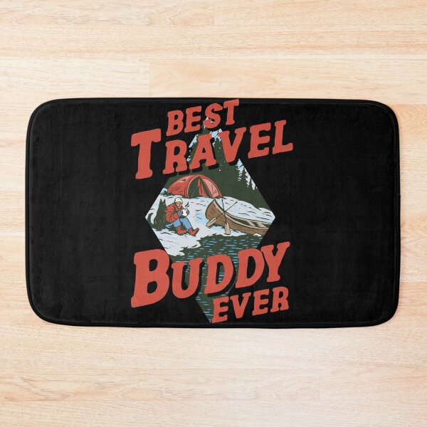 Item preview, Best Travel Buddy ever - Outdoor Camping designed and sold by 99vectors.