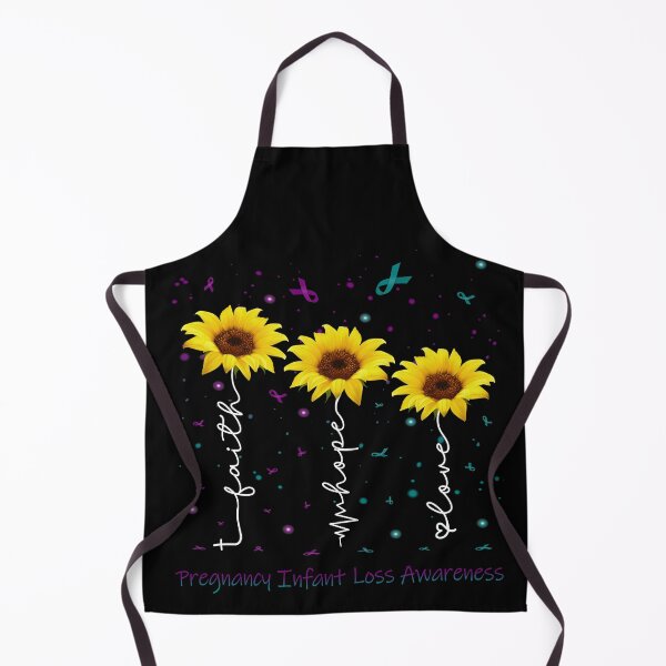Item preview, Sunflower Faith Hope Love Pregnancy Infant Loss Awareness designed and sold by largellie.