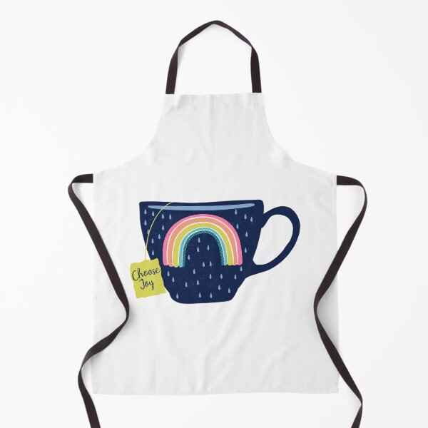 Item preview, Choose Joy Tea cup with a rainbow designed and sold by Zendays.