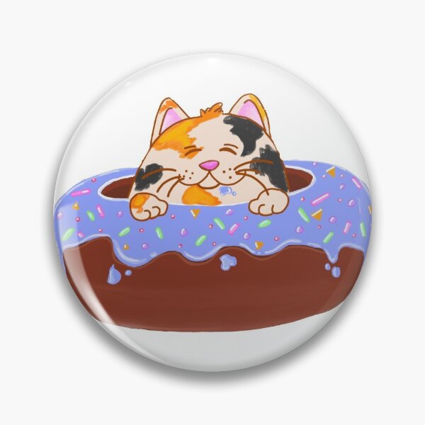 Item preview, Donut Cat  designed and sold by ShebbyDoodles.