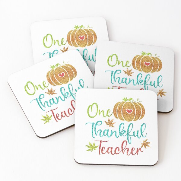 Item preview, One Thankful Teacher - Thanksgiving- Fall Thanksgiving Gifts designed and sold by younghopes.