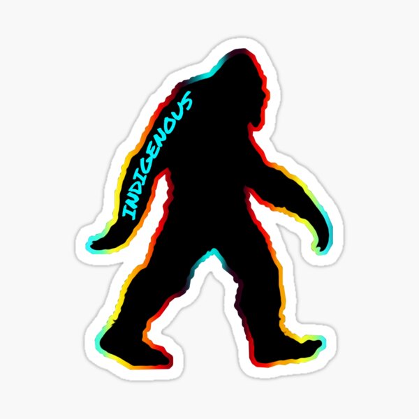 Item preview, Indigenous Big Foot Design designed and sold by Shuina.