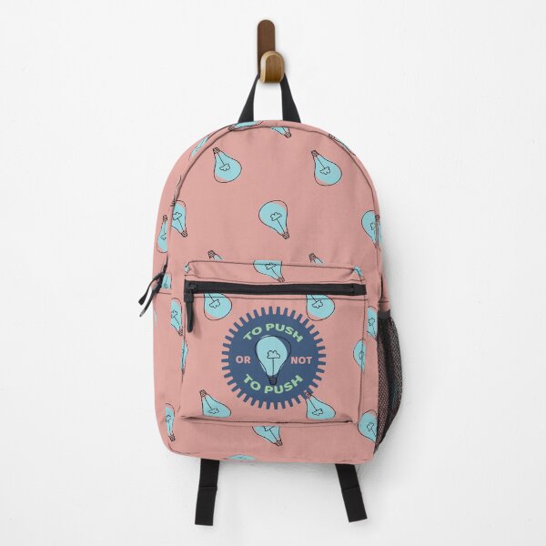 Item preview, To Push OR Not To Push - Programmers and DevOps daily routine blue designed and sold by IrinchiDE.